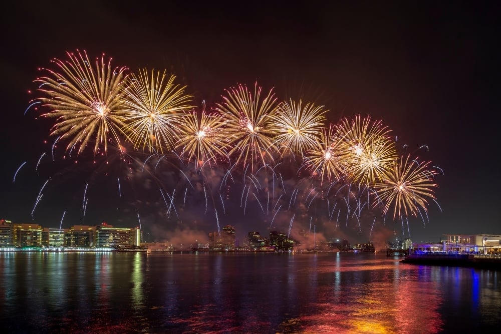 UAE’s National Day Fireworks in Abu Dhabi