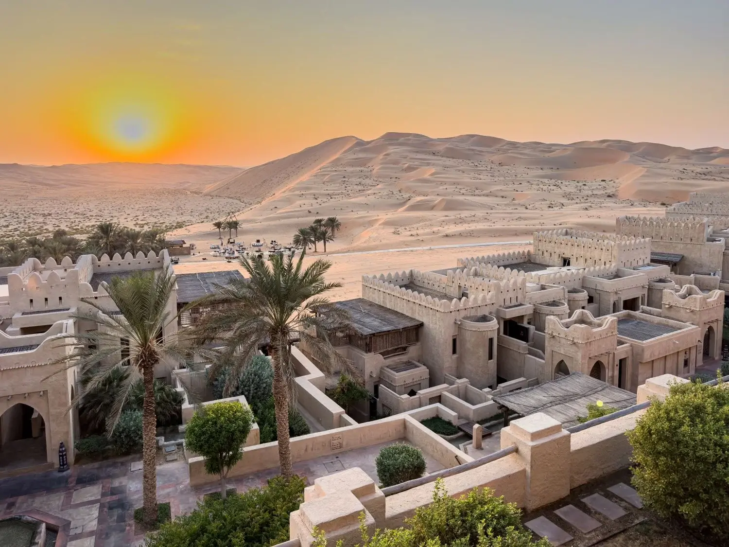 أفضل المنتجعات الصحراوية في أبوظبي