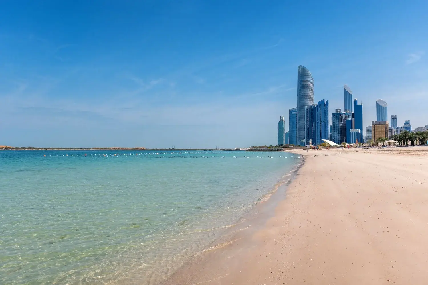 الشواطئ الخاصة في أبوظبي